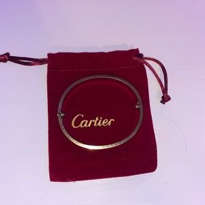 Cartier screw braclet dupe